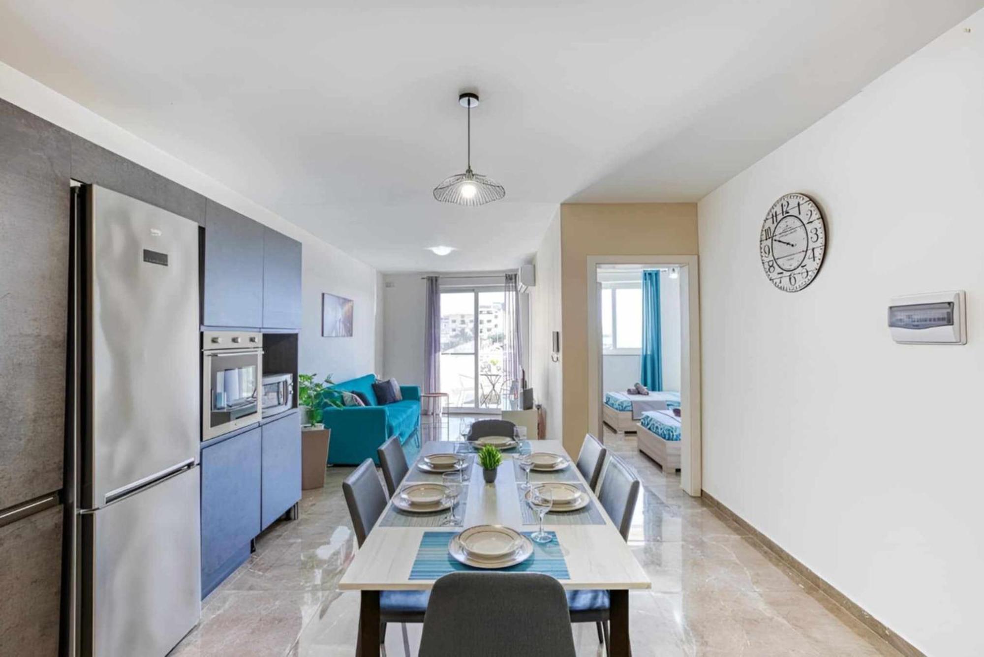 Large, 3 Bedroom Apartment In Marsascala Марсаскала Екстер'єр фото